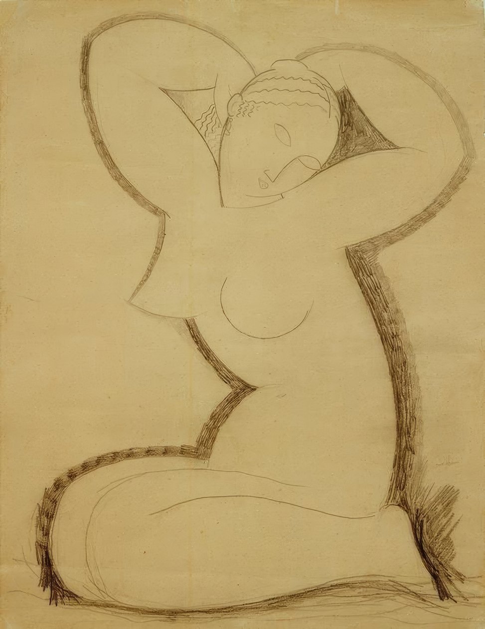 Caryatide - Amedeo Modigliani