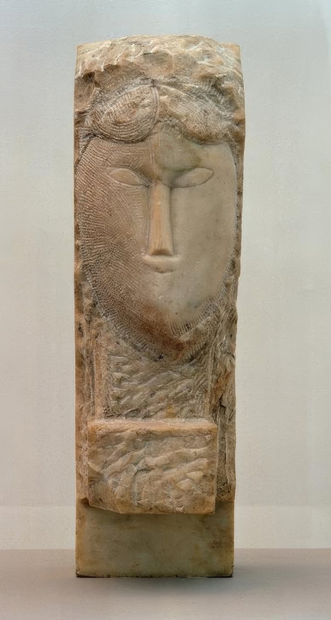 Tête de femme - Amedeo Modigliani