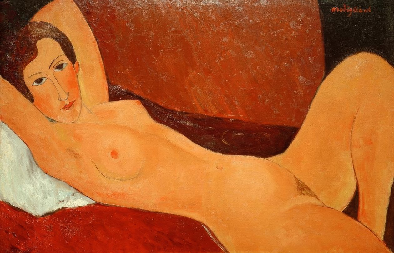 Nu couché (Céline Howard) - Amedeo Modigliani