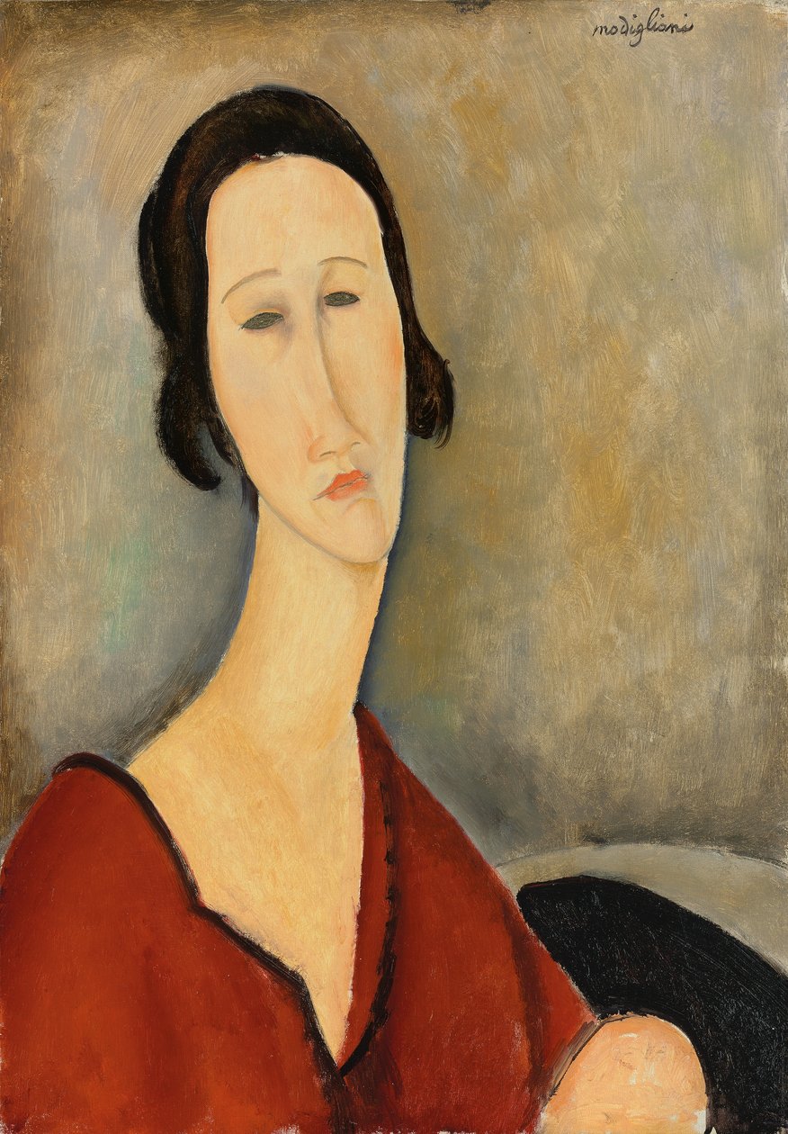 Madame Hanka Zborowska - Amedeo Modigliani