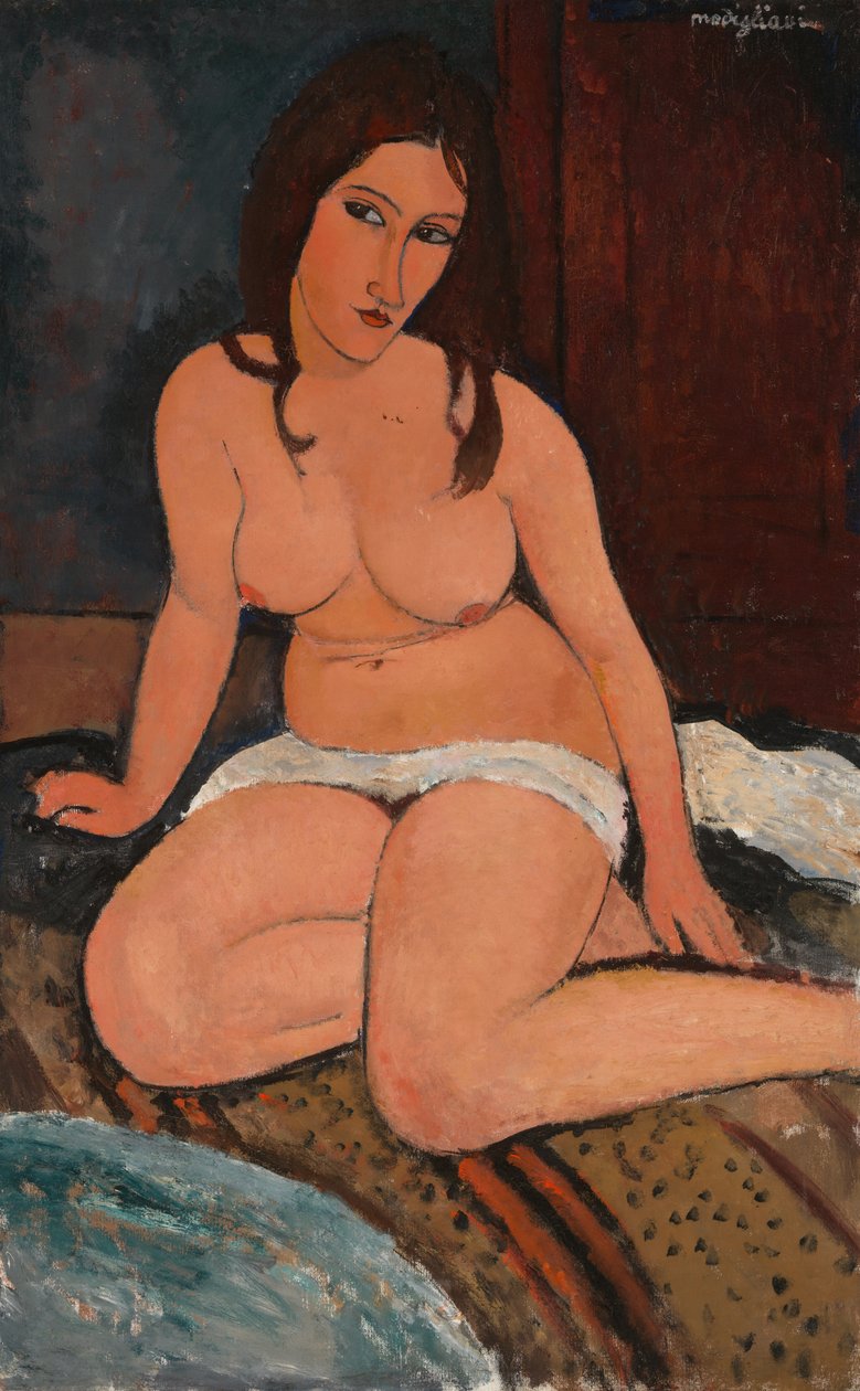 Nu assis - Amedeo Modigliani