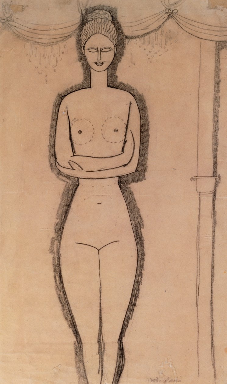 Nu debout - Amedeo Modigliani