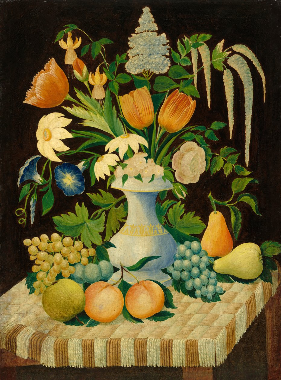 Fleurs et fruits - American American