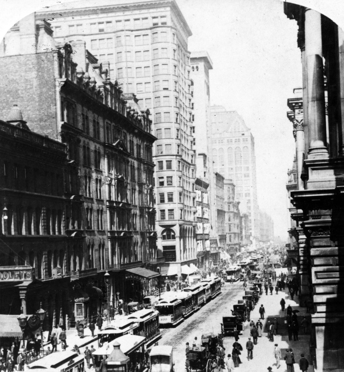 Rue Randolph, Chicago, 1896 - American Photographer