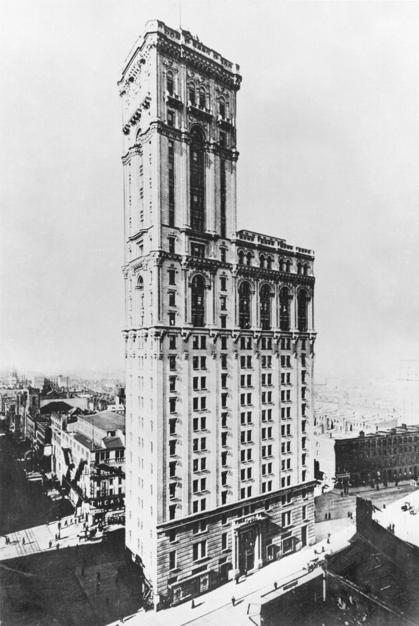 Le bâtiment du Times, New York, c.1900 - American Photographer