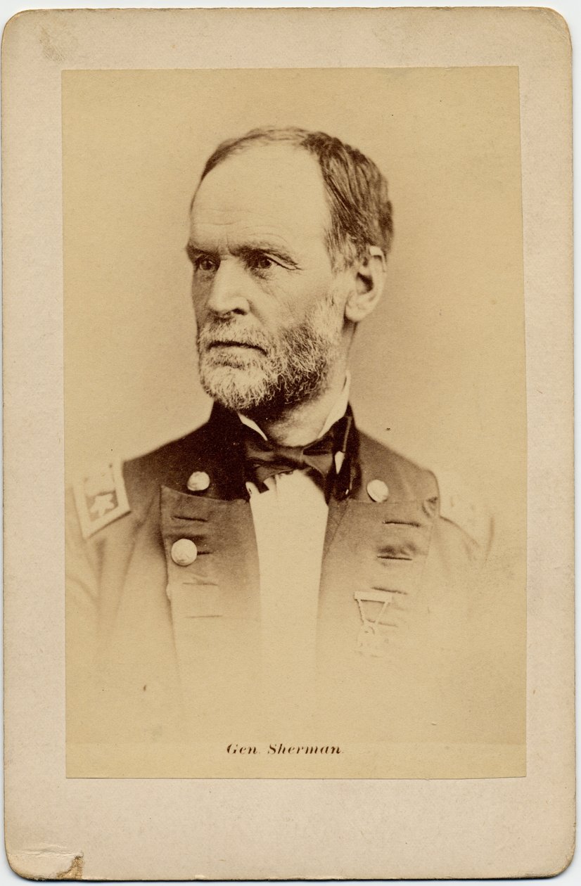 William Tecumseh Sherman (1820-91), général de l