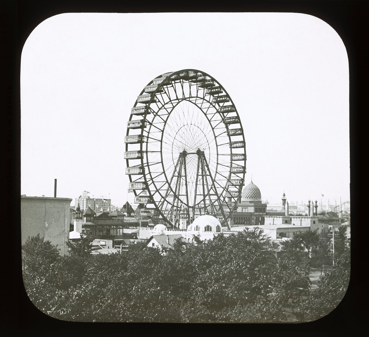 Exposition universelle de Chicago : Grande roue, Chicago, 1893 - American Photographer