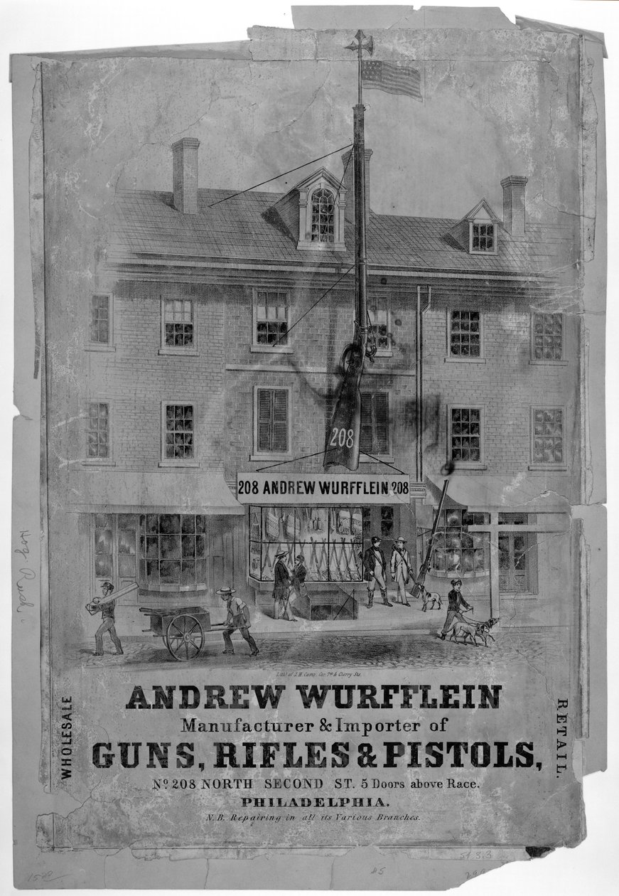 Publicité, Andrew Wurfflin. Fabricant d