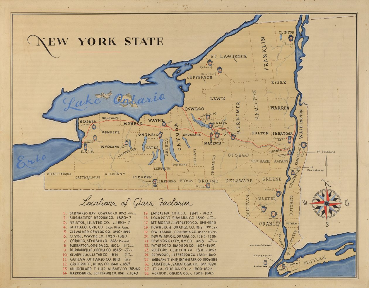 Carte de l