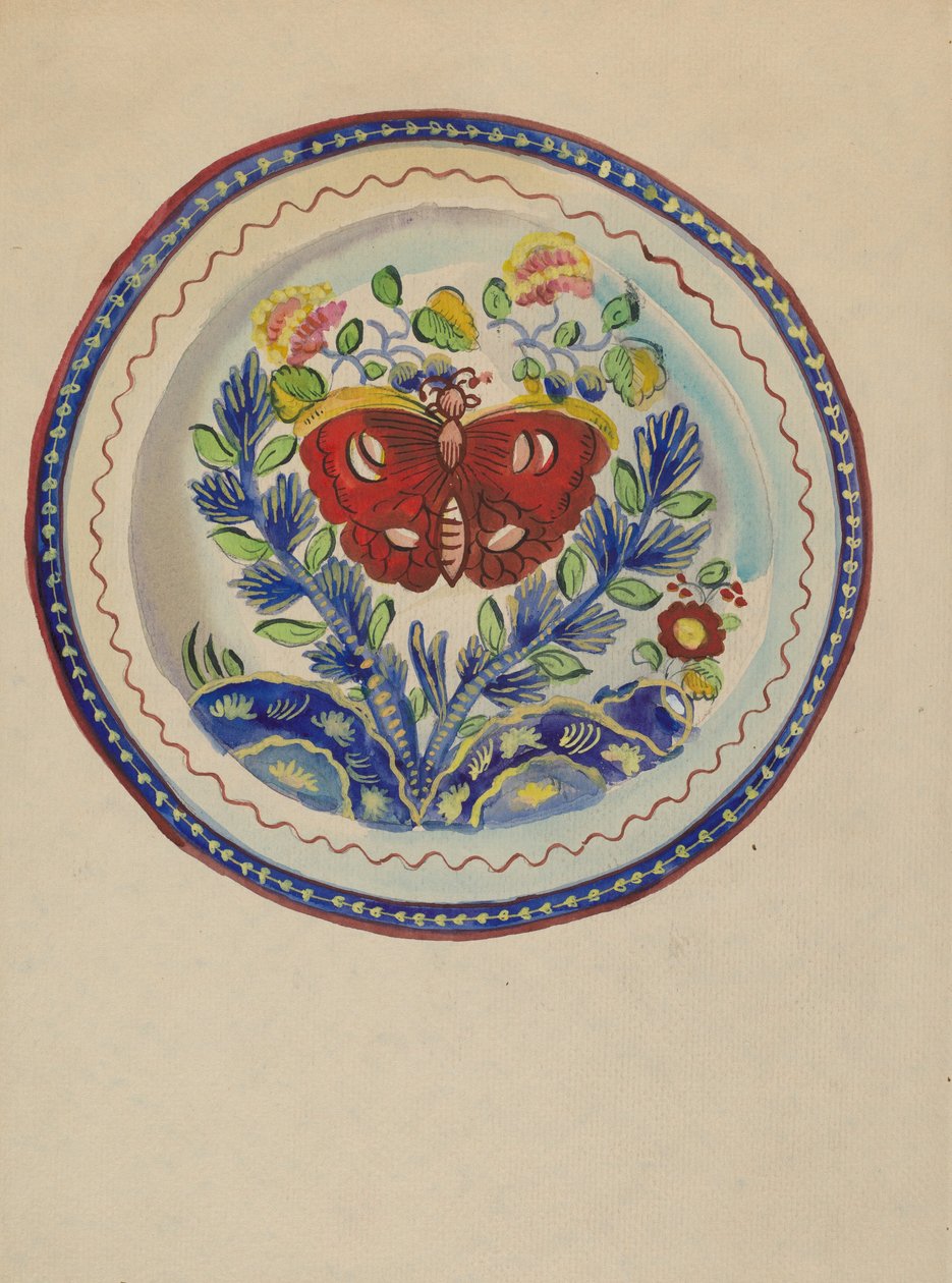Assiette - American 20th Century