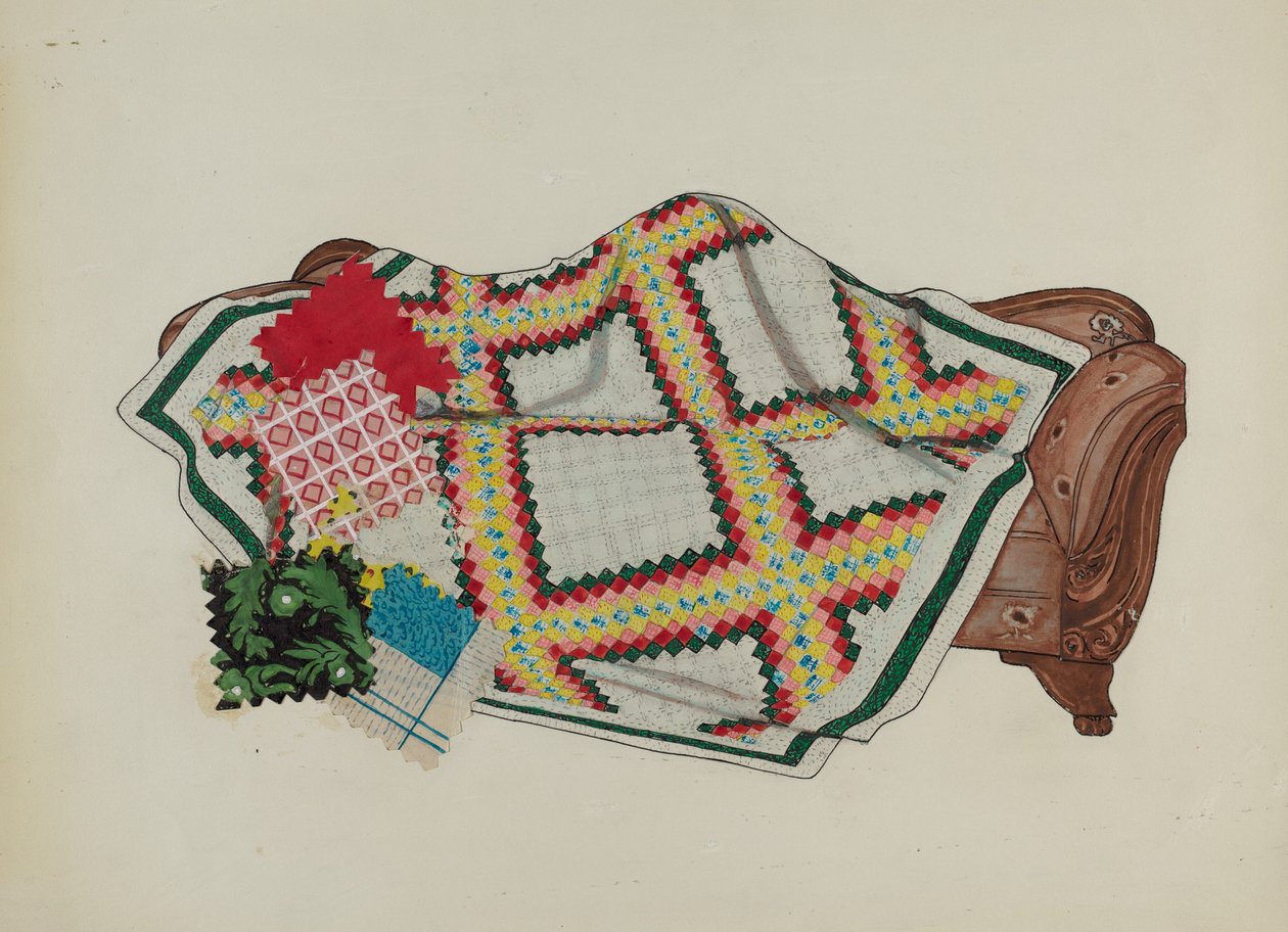 Courtepointes - Piécées - American 20th Century