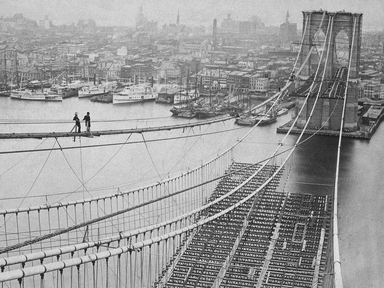 Pont de Brooklyn, 1883 - American Photographer