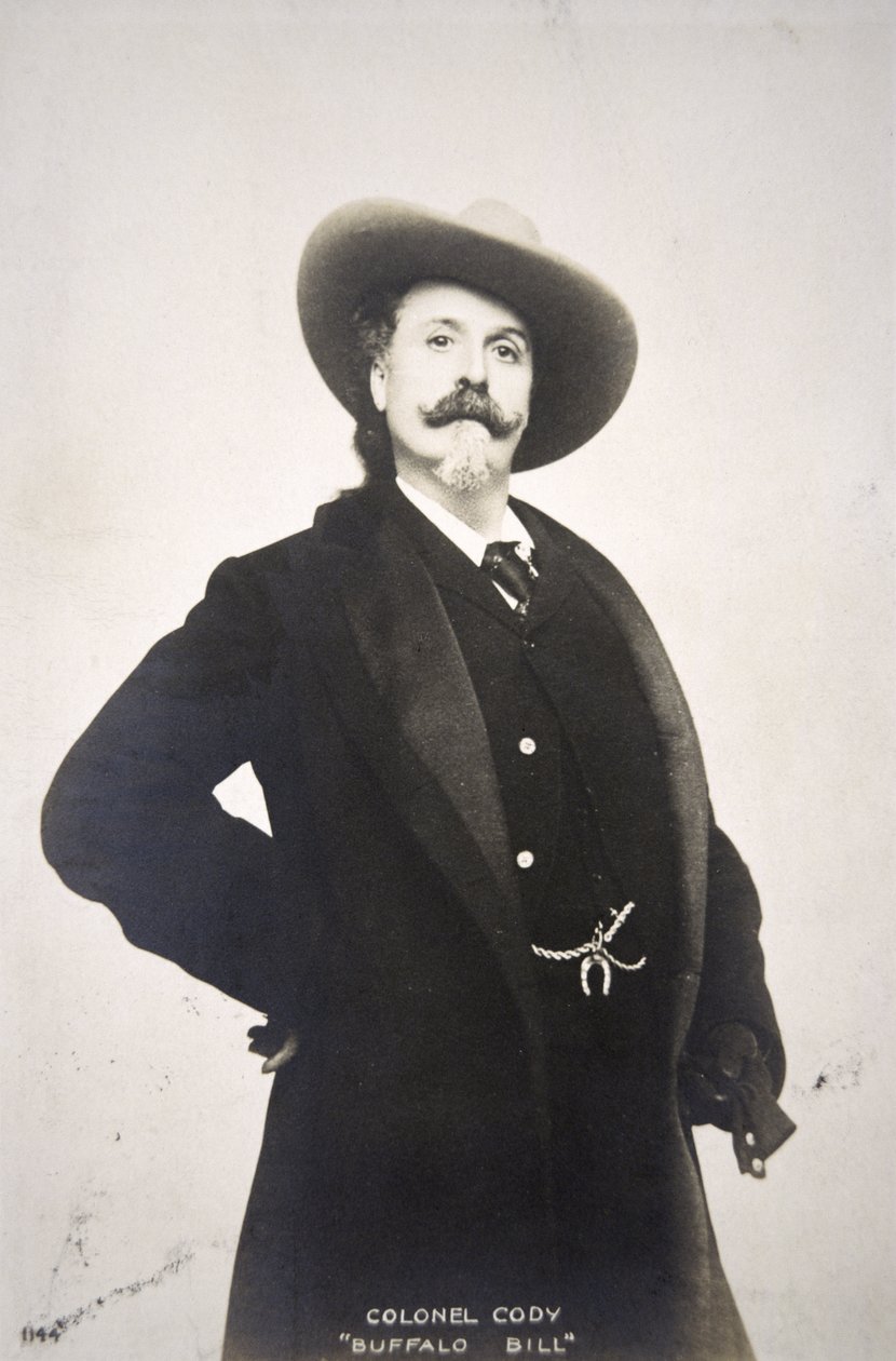 Carte postale de Buffalo Bill (1846-1917) - American Photographer