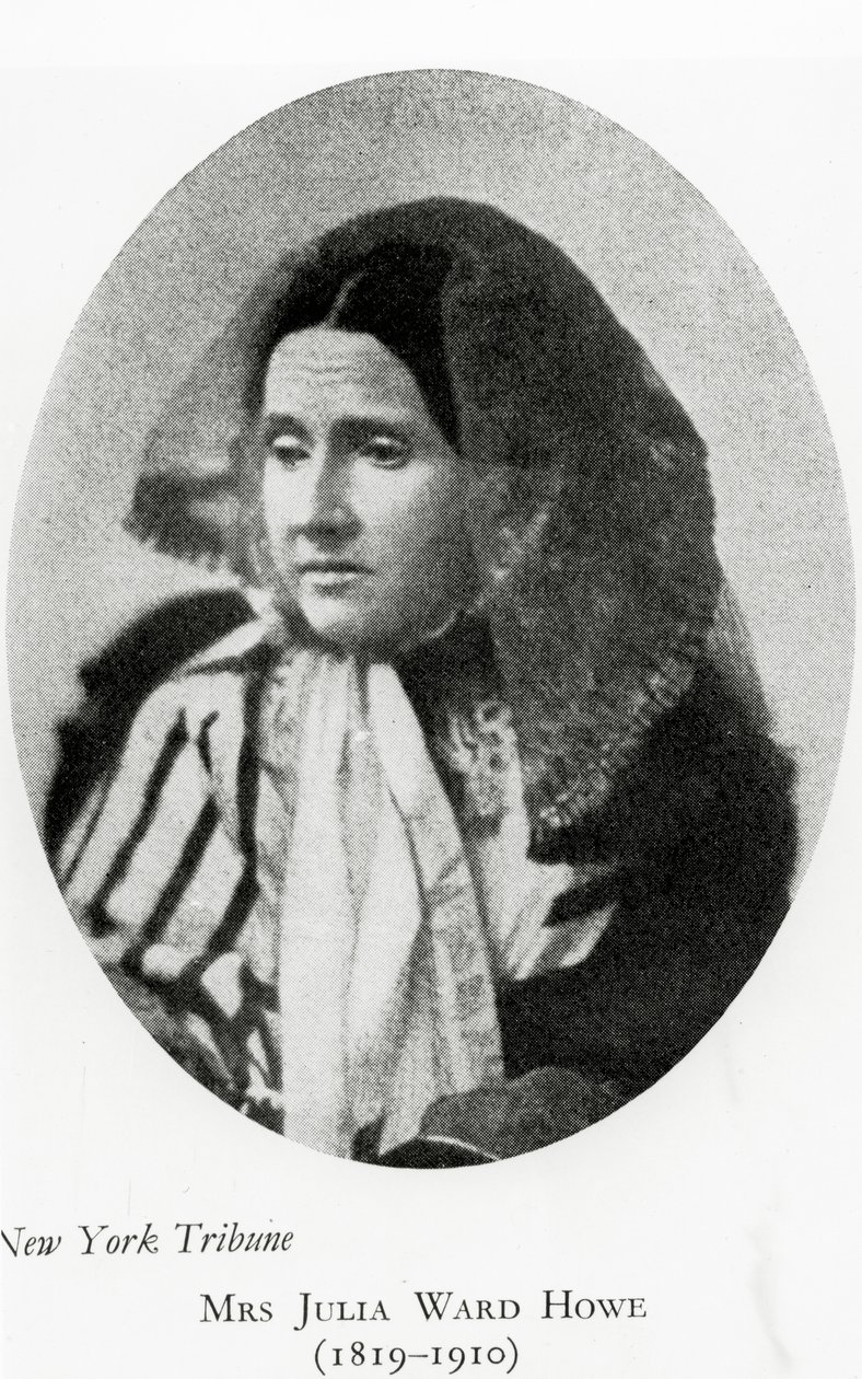 Mme Julia Ward Howe, c.1860s - American Photographer