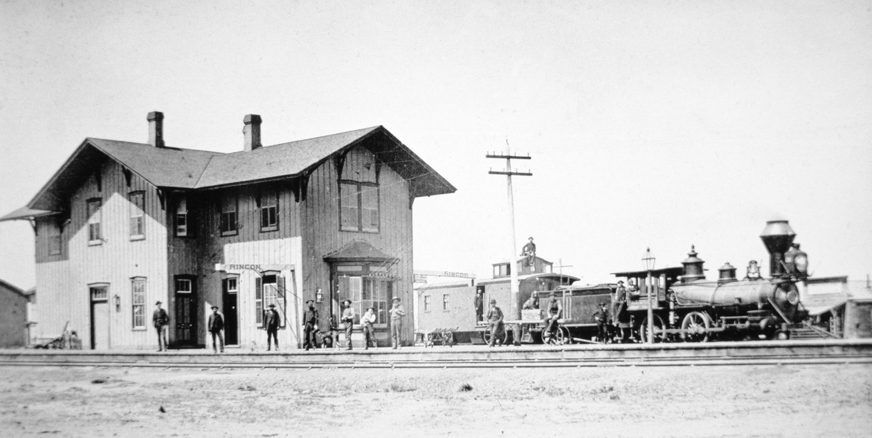 Gare de Rincon, Nouveau-Mexique - American Photographer
