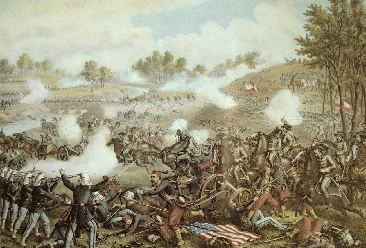 Bataille de First Bull Run - American School
