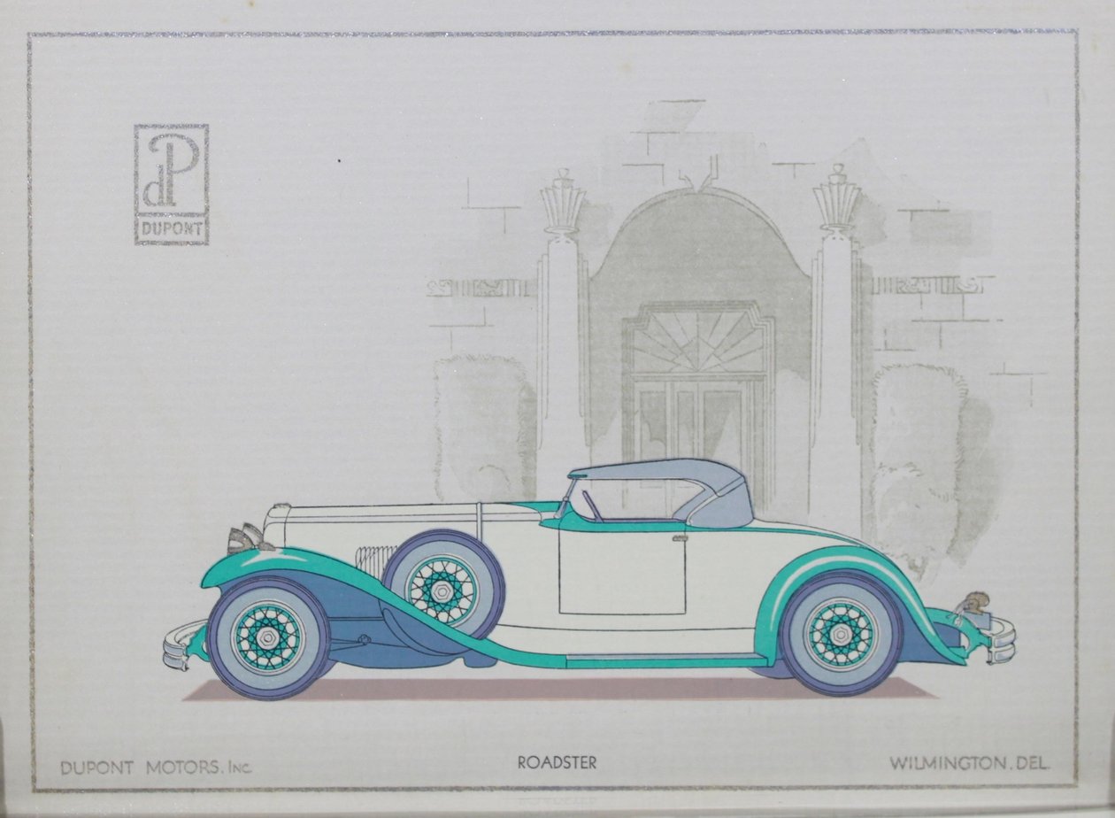 Voitures DuPont : Roadster, 1921 - American School