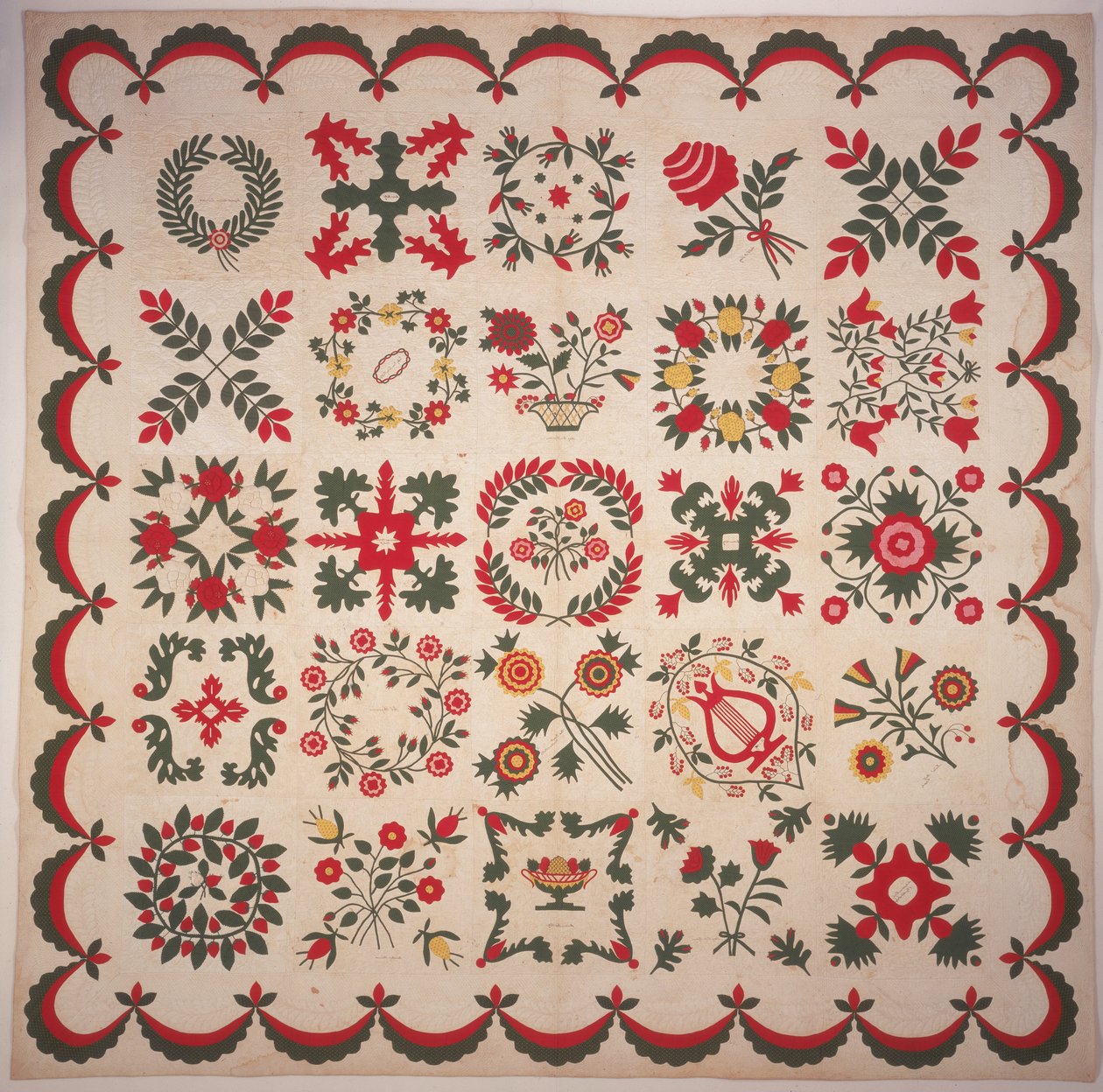 Album de famille Eli Lilly Quilt - American School