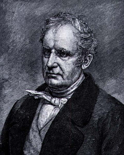 James Fennimore Cooper (1789-1851) (gravure) - American School