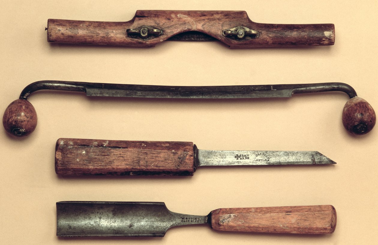 Outils de charpentier de La Réunion - American School