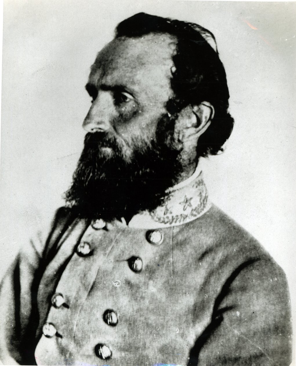 Portrait de Thomas J. Stonewall Jackson - American School