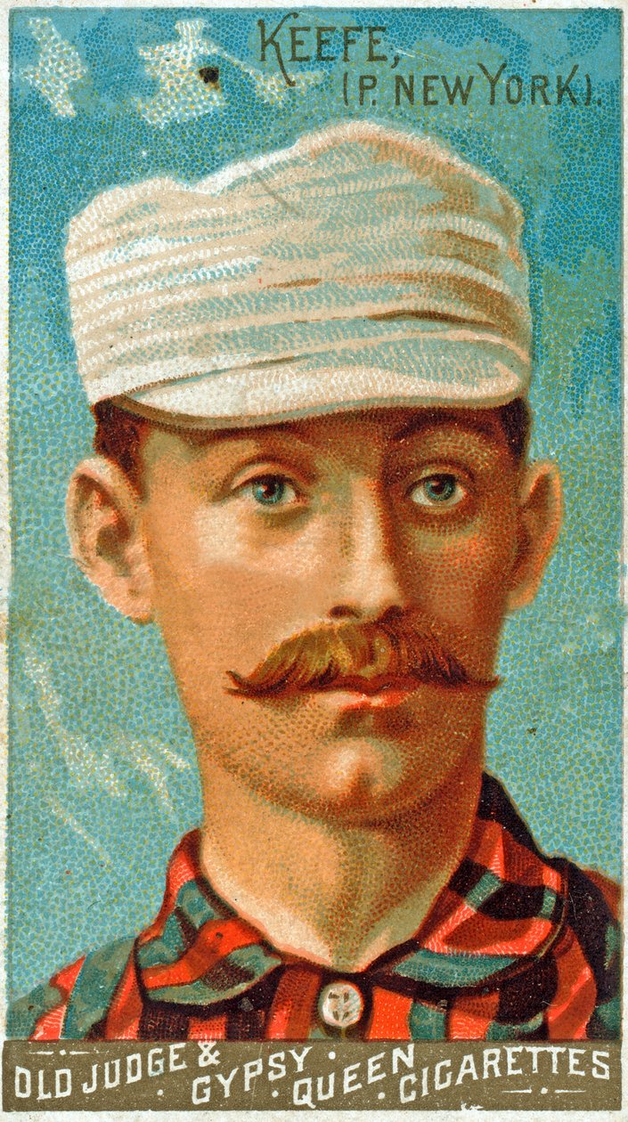 Portrait de Tim Keefe, 1887 - American School