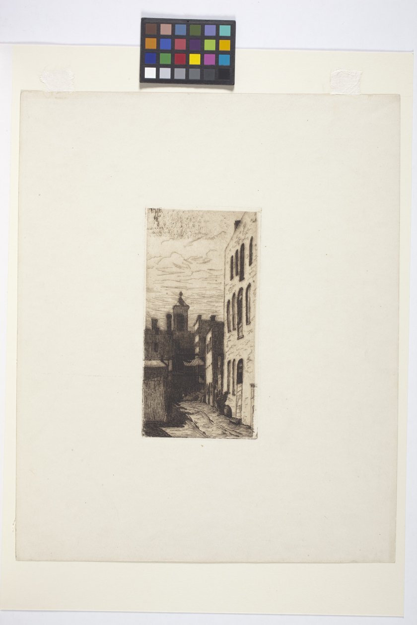 Scène de rue - American School
