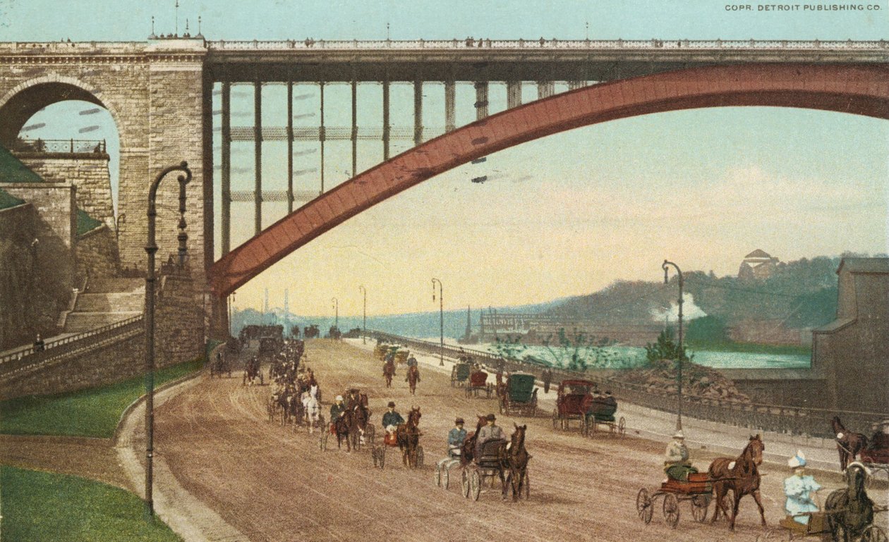 Le Speedway, New York, vers 1911 - American School
