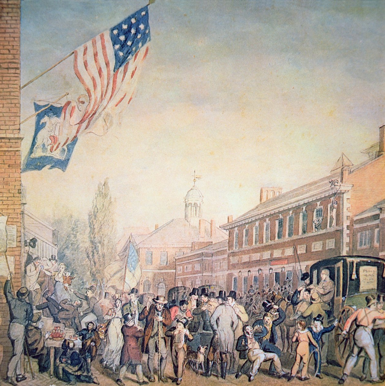 Vote à Philadelphie - American School