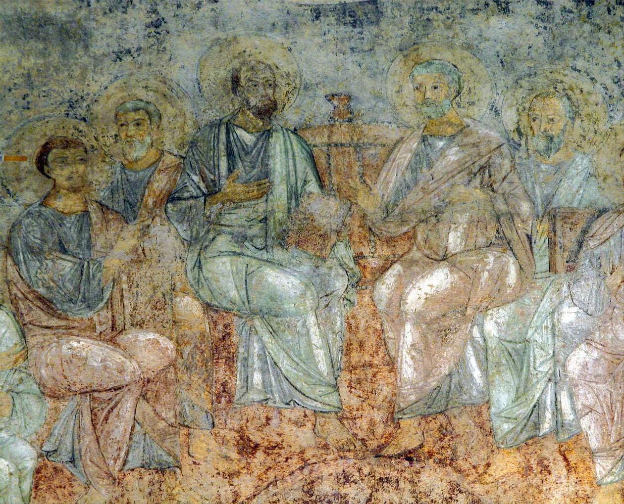 La descente du Saint-Esprit - Ancient Russian frescos