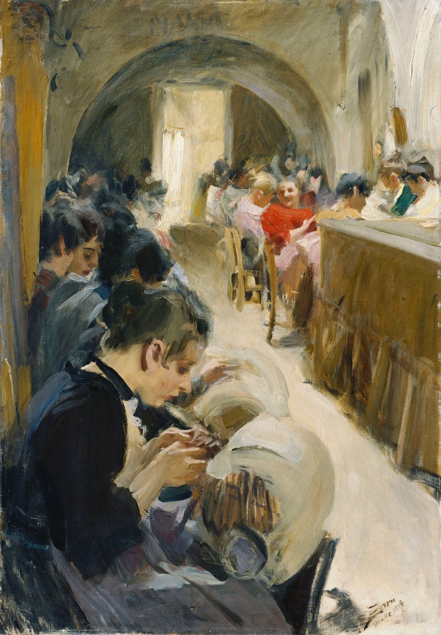 Les dentellières - Anders Leonard Zorn