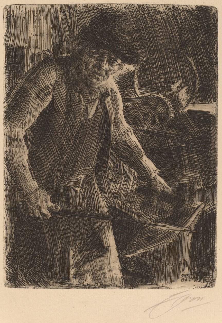 Le Maître-Forgeron, 1907 - Anders Leonard Zorn