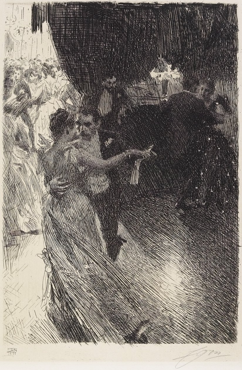 La valse - Anders Leonard Zorn