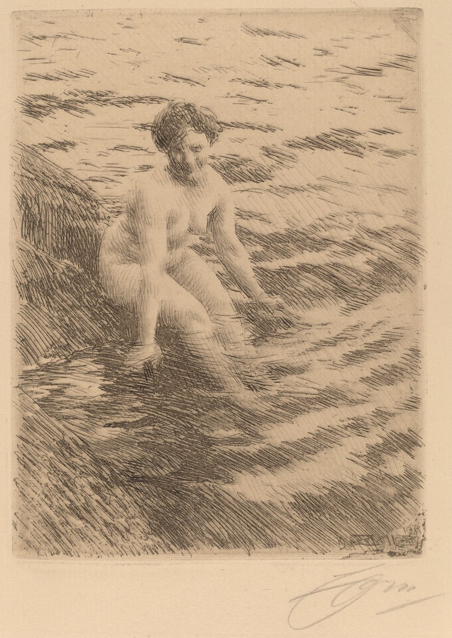 Mouillé - Anders Leonard Zorn