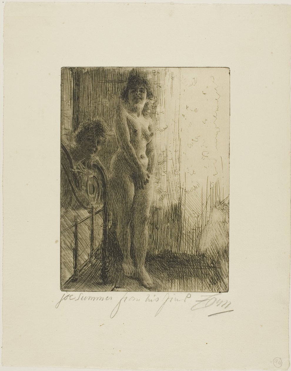 Un coin sombre - Anders Leonard Zorn