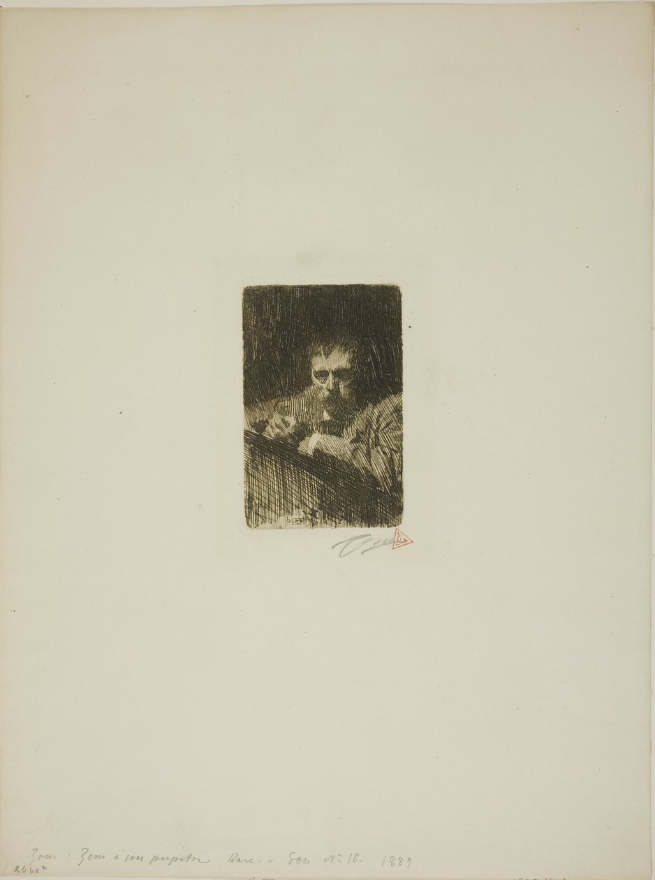 Un peintre-graveur (Autoportrait) - Anders Leonard Zorn