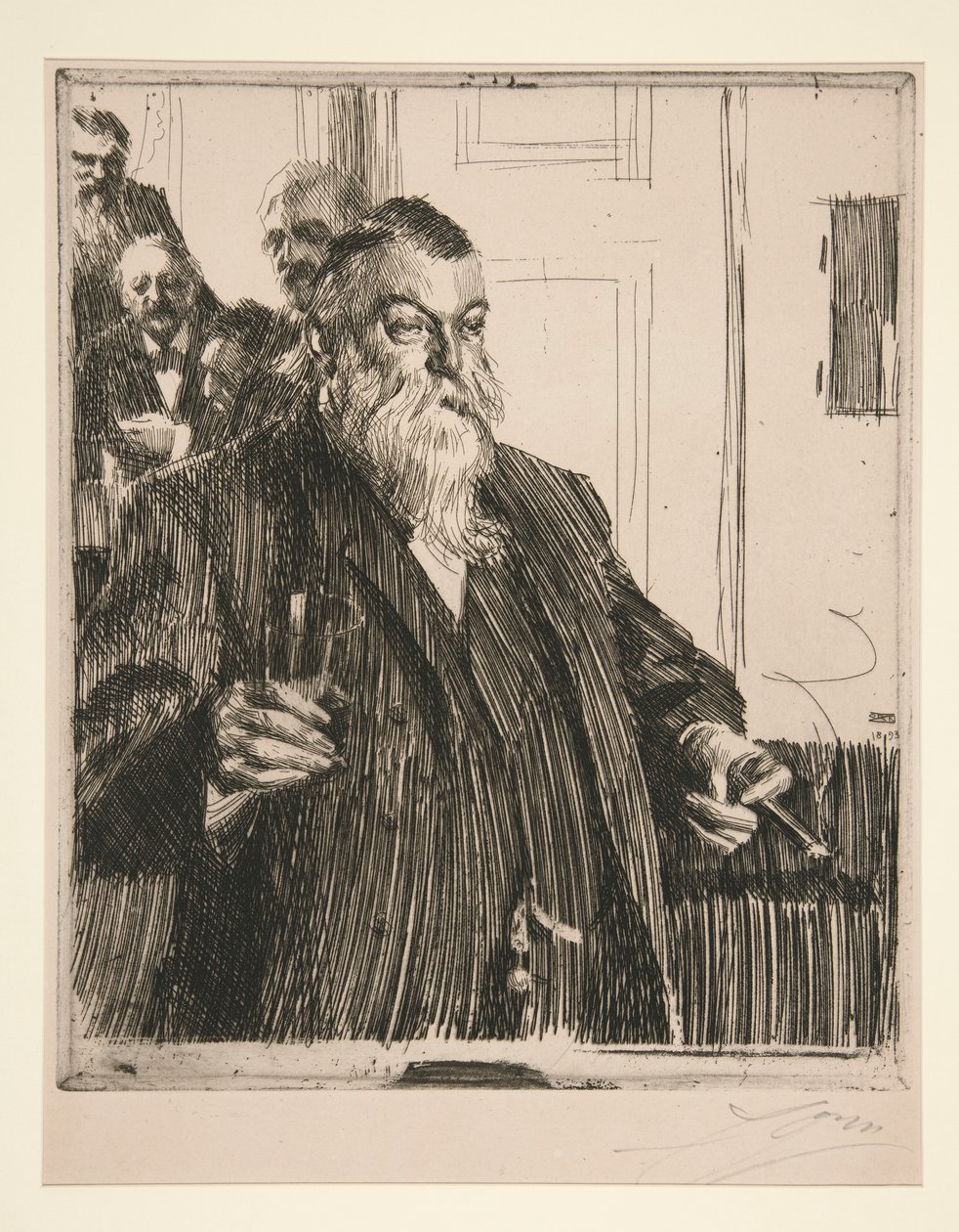 Un toast II - Anders Leonard Zorn