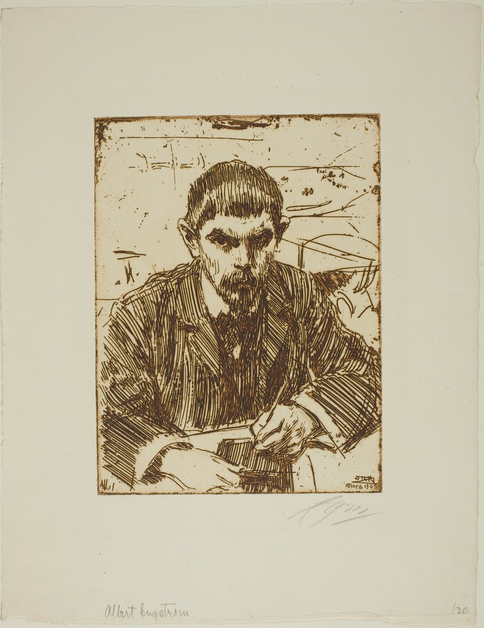 Albert Engström - Anders Leonard Zorn