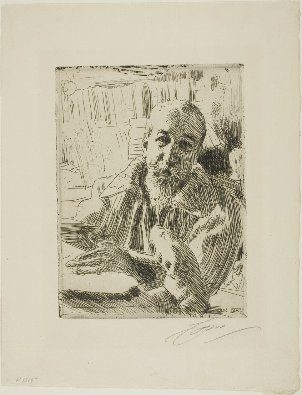 Anatole France - Anders Leonard Zorn