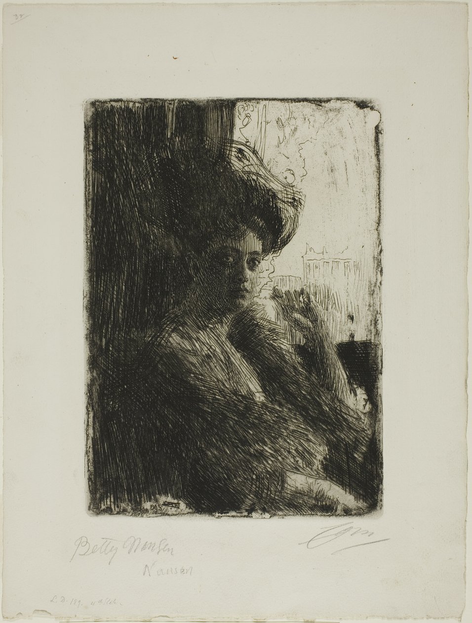 Betty Nansen - Anders Leonard Zorn