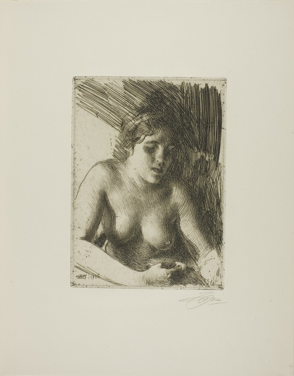 Buste - Anders Leonard Zorn