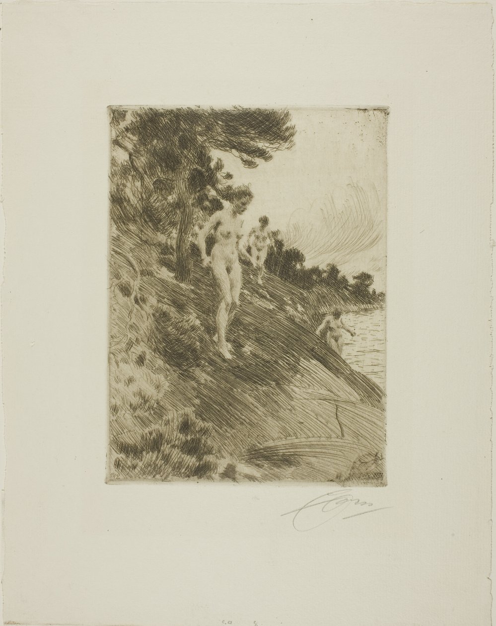 Effrayé - Anders Leonard Zorn