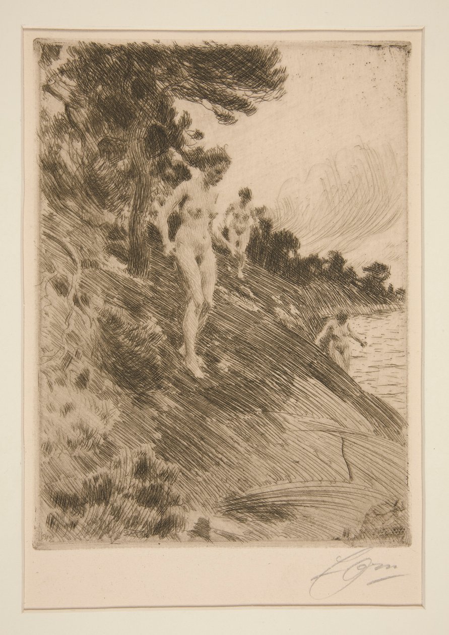 Effrayé - Anders Leonard Zorn
