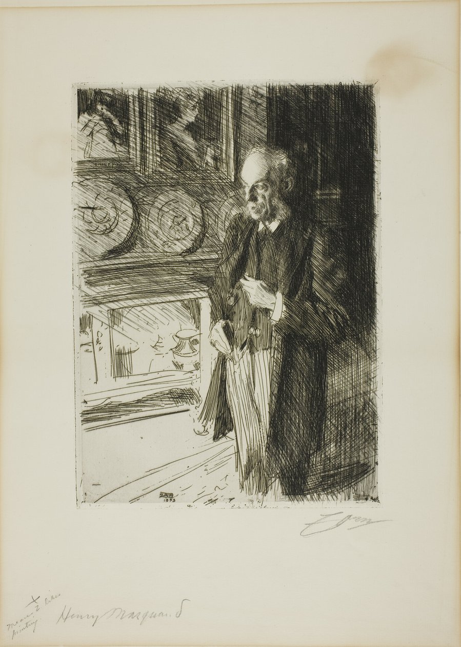 Henry Marquand - Anders Leonard Zorn