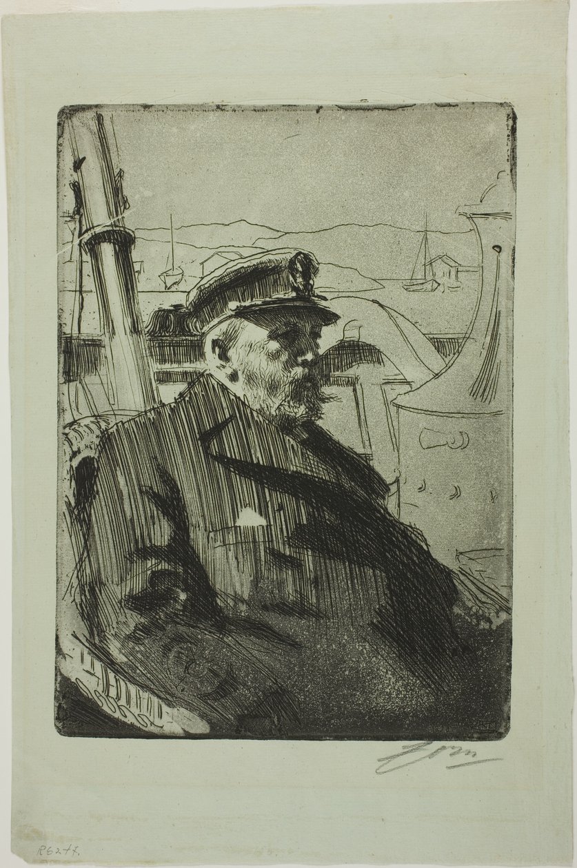 Roi Oscar II (Deuxième planche) - Anders Leonard Zorn