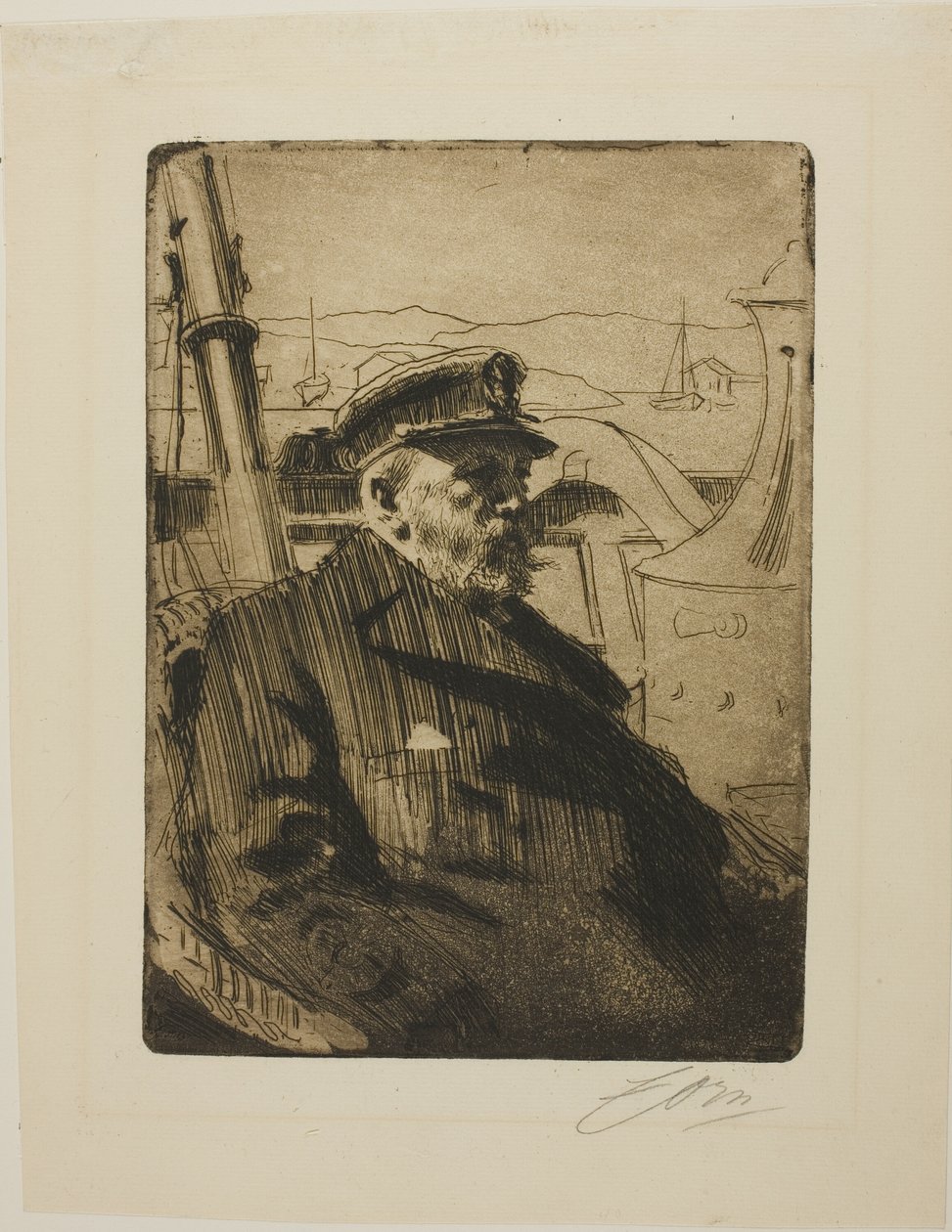 Roi Oscar II (Deuxième planche) - Anders Leonard Zorn