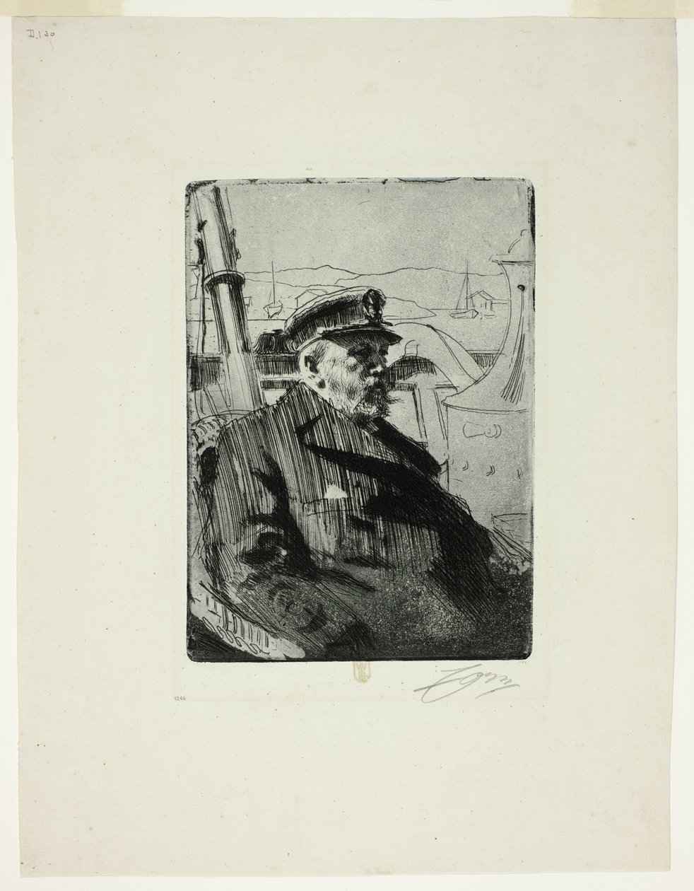 Roi Oscar II (Deuxième planche) - Anders Leonard Zorn