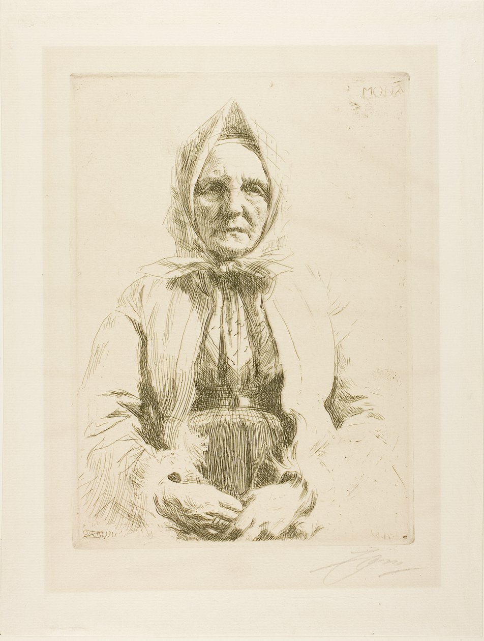 Mona - Anders Leonard Zorn