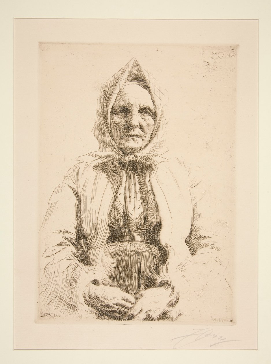 Mona - Anders Leonard Zorn