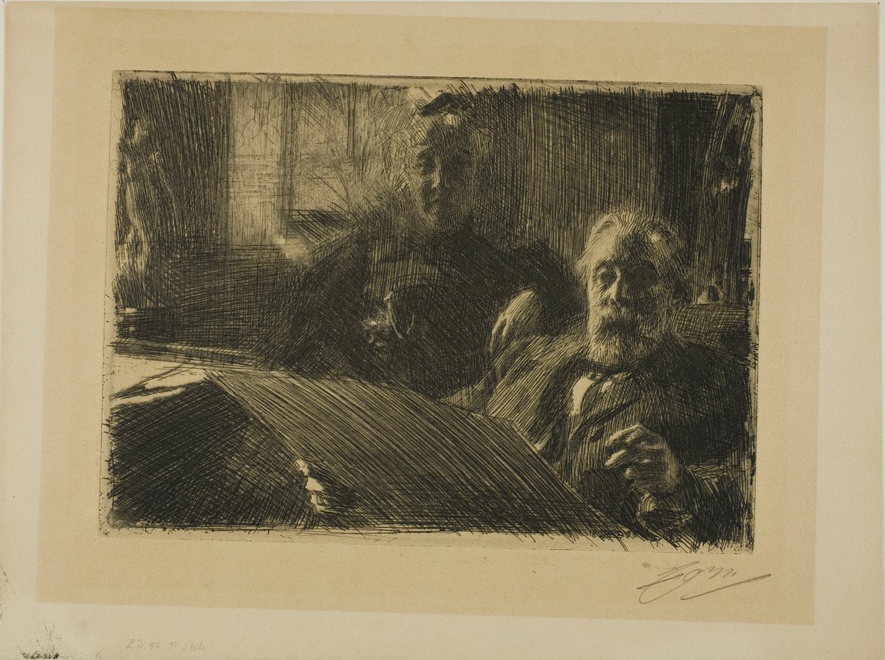 M. et Mme. Fürstenberg - Anders Leonard Zorn